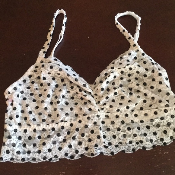 polka dot bralette